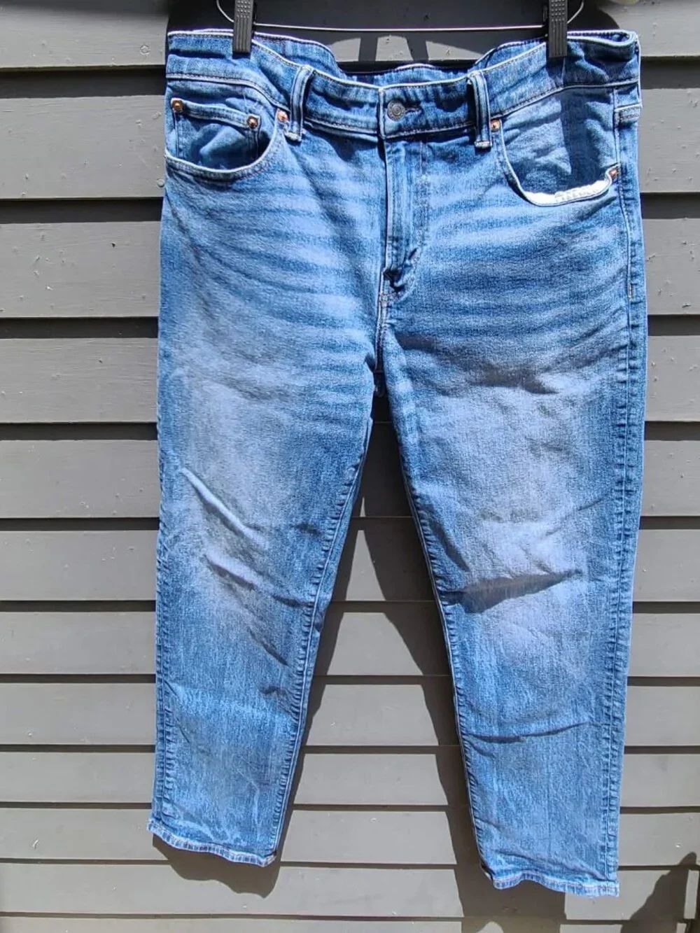 Mens American Eagle Original Straight Jeans size 36 x 34
